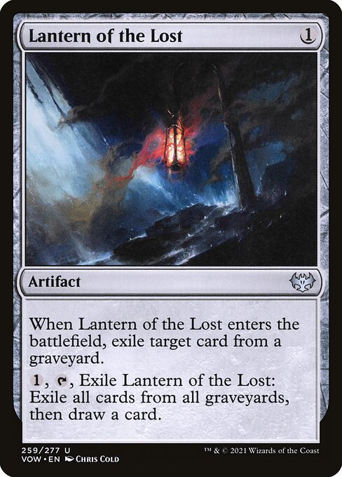 Lantern of the Lost (Innistrad: Crimson Vow #259)