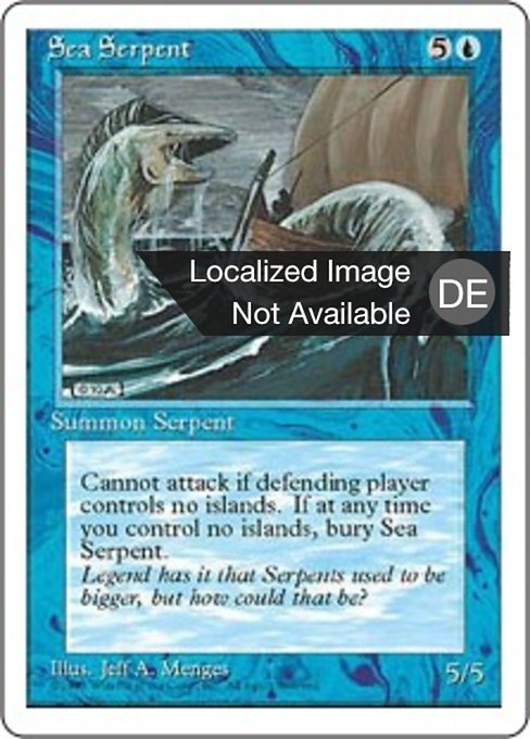Sea Serpent (Fourth Edition #98)