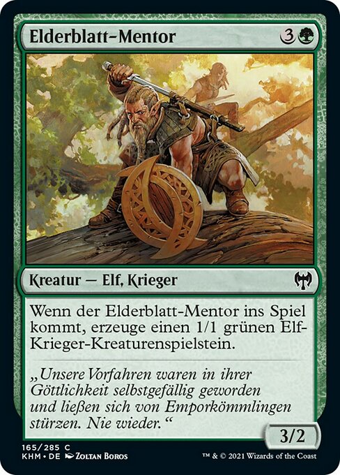 Elderleaf Mentor (Kaldheim #165)