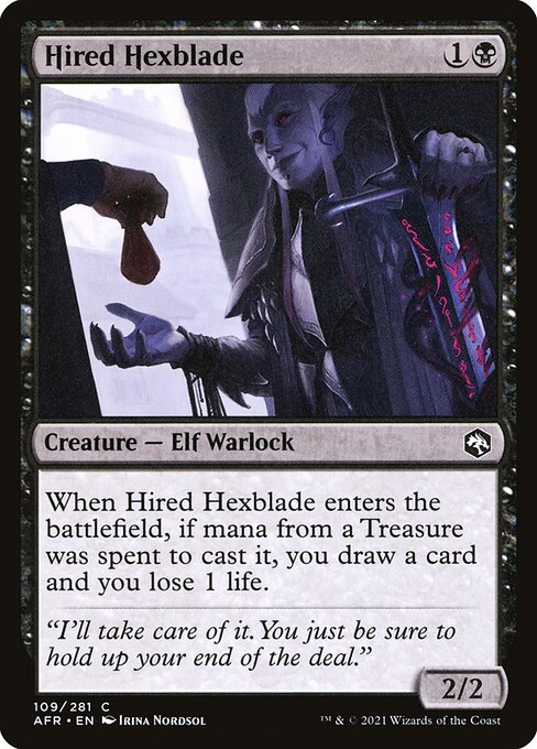 Hired Hexblade card image