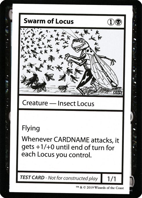 Swarm of Locus (Mystery Booster Playtest Cards 2021 #48)