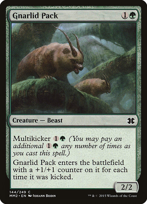 Gnarlid Pack (Modern Masters 2015 #144)