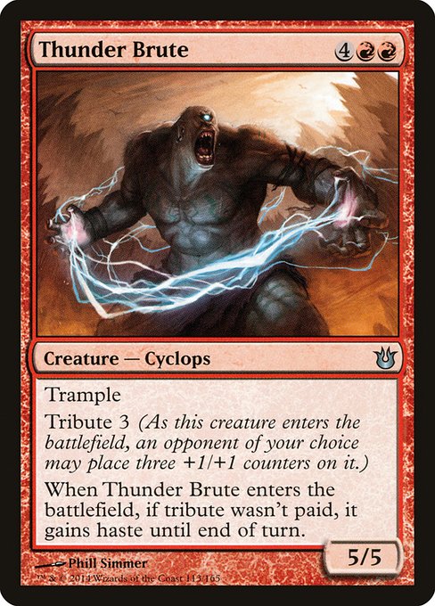 Thunder Brute (Born of the Gods #113)