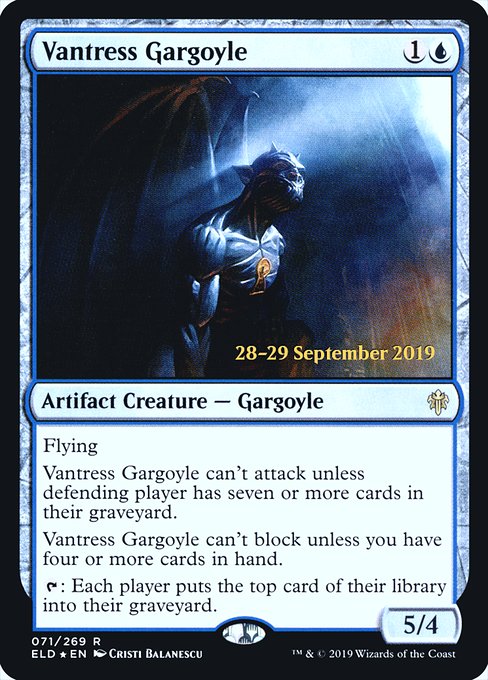 Vantress Gargoyle (Throne of Eldraine Promos #71s)