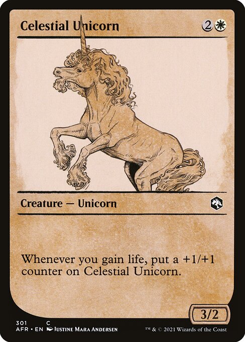 Licorne céleste|Celestial Unicorn