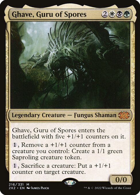 Ghave, Guru of Spores (Double Masters 2022 #216)