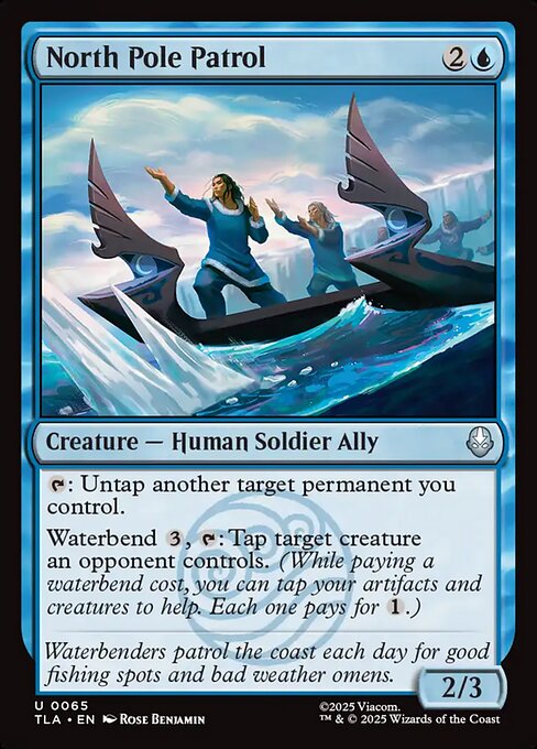 North Pole Patrol magic the gathering card art