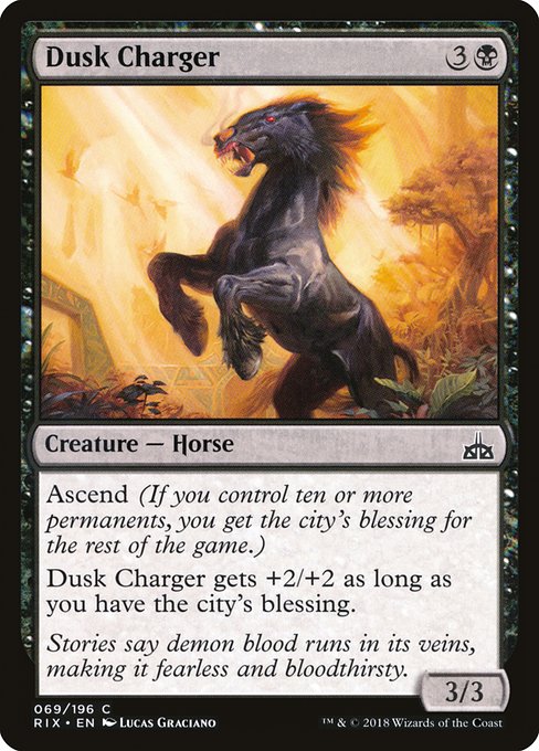 Dusk Charger (Rivals of Ixalan #69)