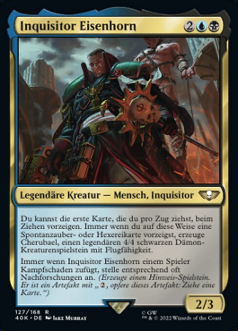 Inquisitor Eisenhorn (Warhammer 40,000 Commander #127)