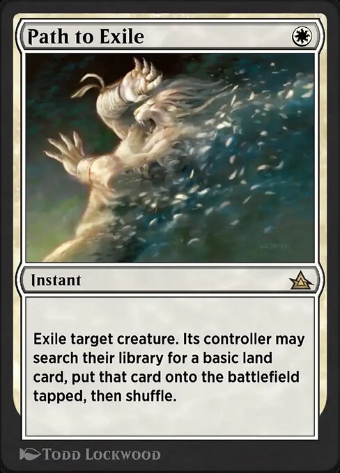 Path to Exile magic the gathering card art