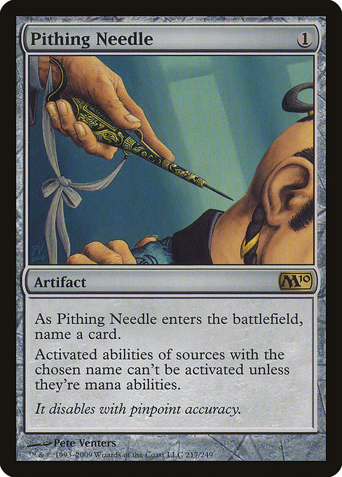 Pithing Needle (Magic 2010 #217)