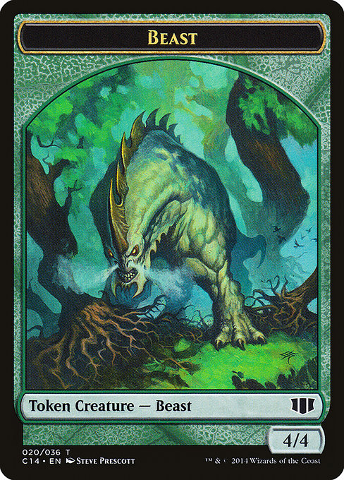 Beast (Commander 2014 Tokens #20)