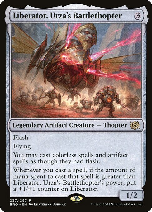 Liberator, Urza's Battlethopter (The Brothers' War #237)