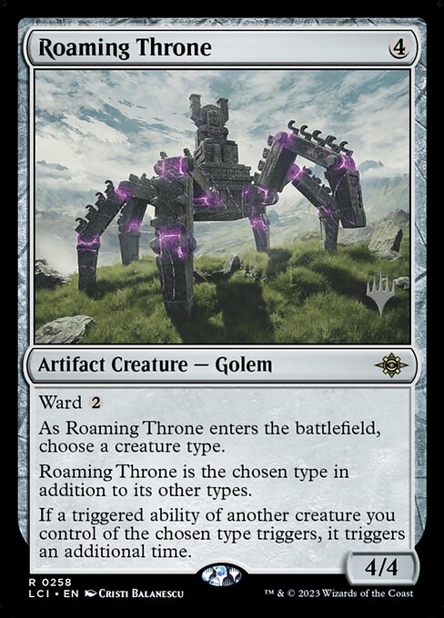 Roaming Throne (The Lost Caverns of Ixalan Promos #258p)