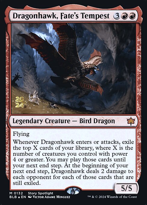 Sacredragon, tempête du destin|Dragonhawk, Fate's Tempest