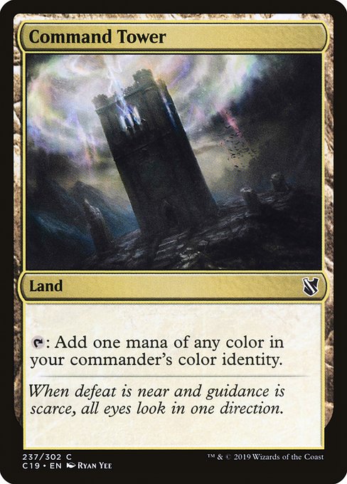 Command Tower (Commander 2019 #237)