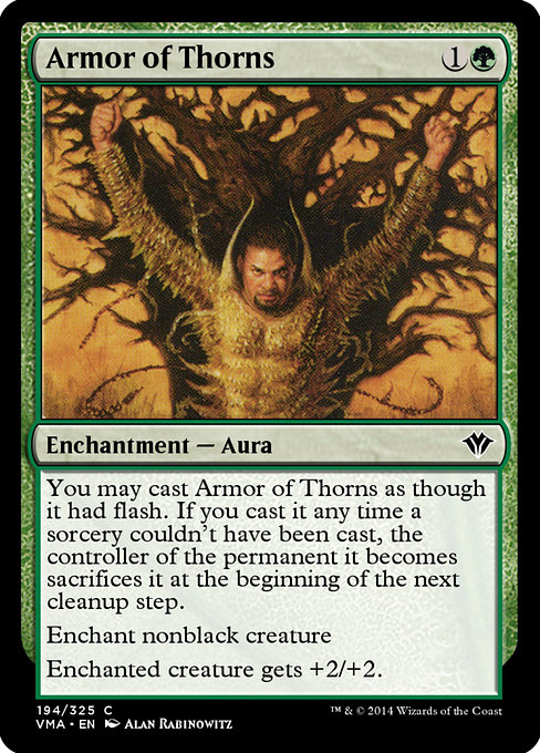 Armor of Thorns (Vintage Masters #194)