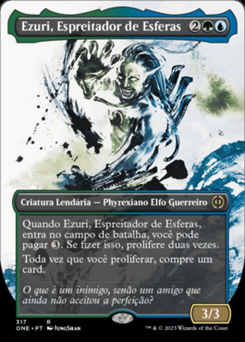 Ezuri, Stalker of Spheres (Phyrexia: All Will Be One #317)