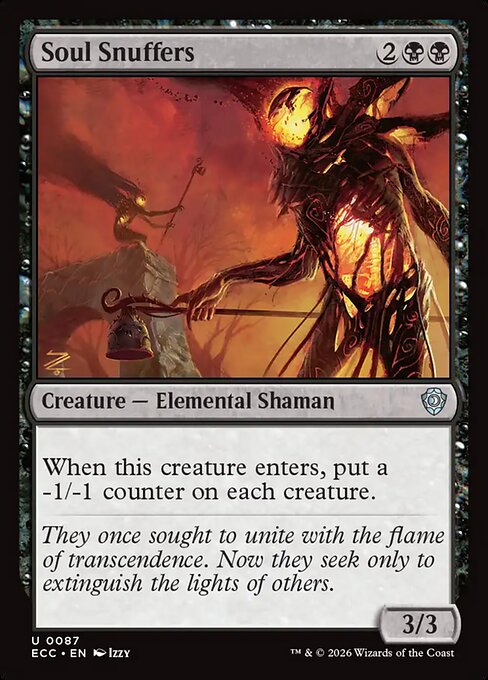 Soul Snuffers magic the gathering card art