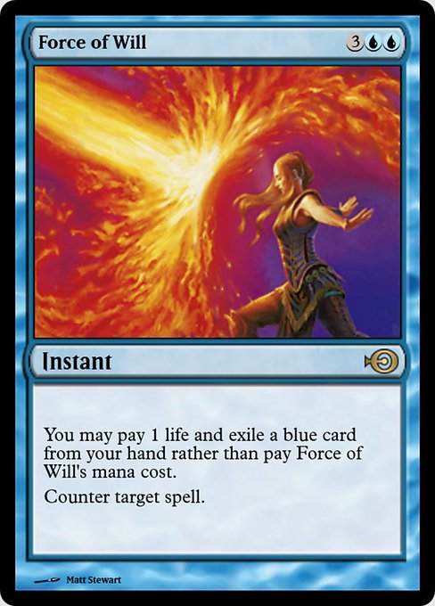 Force of Will (Magic Online Promos #43578)