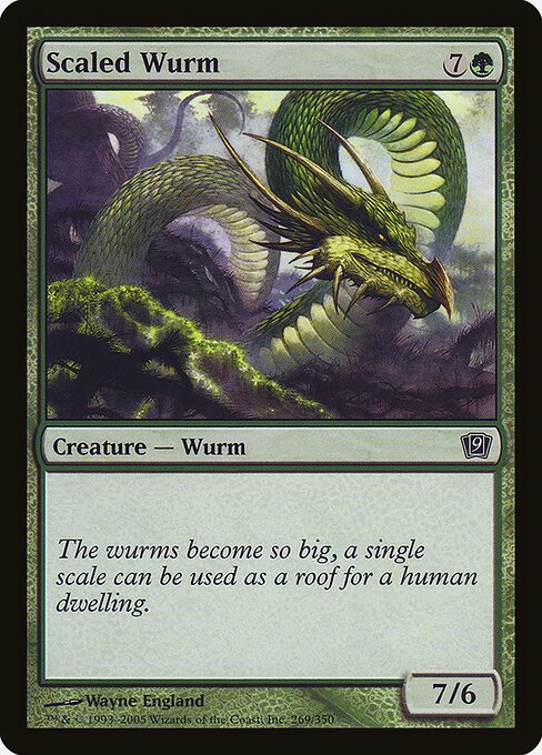 Scaled Wurm card image