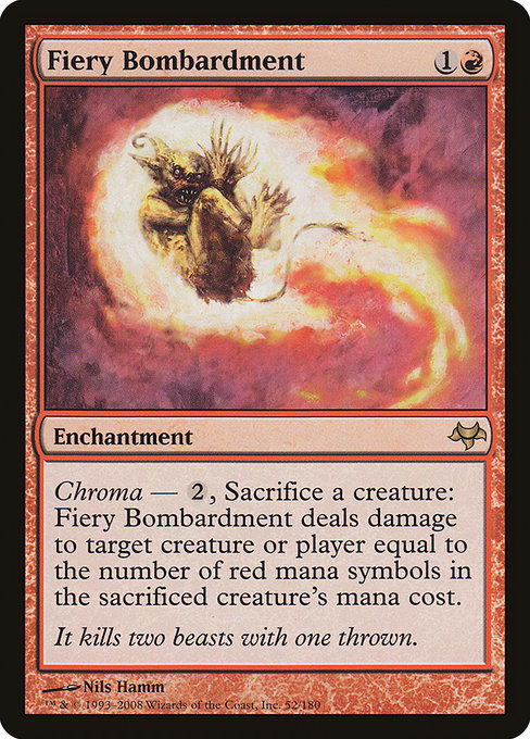 Fiery Bombardment card image