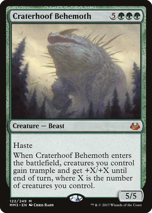 Craterhoof Behemoth (MM3)