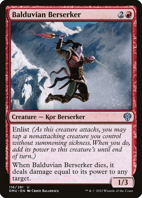 Balduvian Berserker (Dominaria United #116)