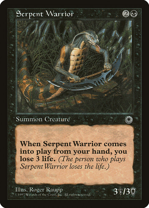 Serpent Warrior (POR)