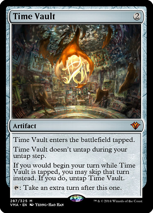 Time Vault · Vintage Masters (VMA) #287 · Scryfall Magic The