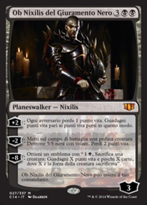 Ob Nixilis of the Black Oath (Commander 2014 #27)
