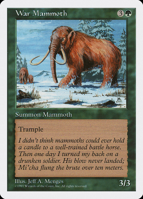 War Mammoth