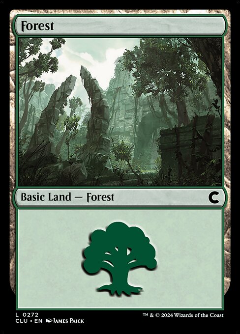 Forest (Ravnica: Clue Edition #272)