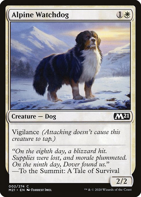 Alpine Watchdog (Core Set 2021 #2)