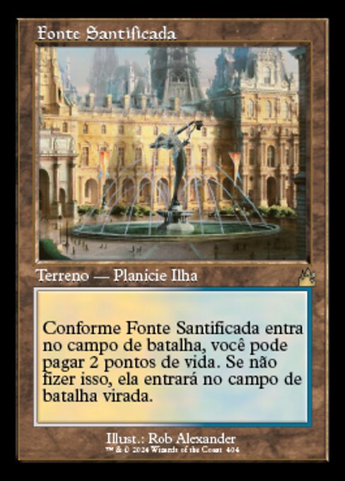Hallowed Fountain (Ravnica Remastered #404)