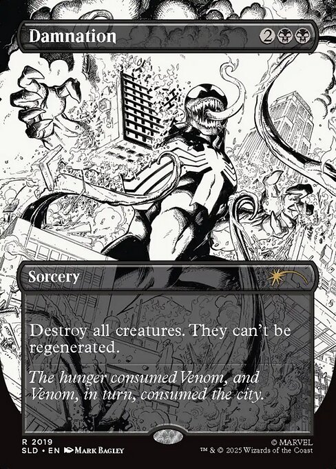 Damnation magic the gathering card art