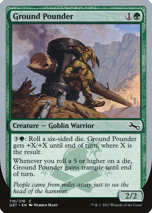 Ground Pounder (Unstable #110)