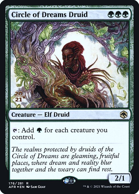 Circle of Dreams Druid (Adventures in the Forgotten Realms Promos #176s)