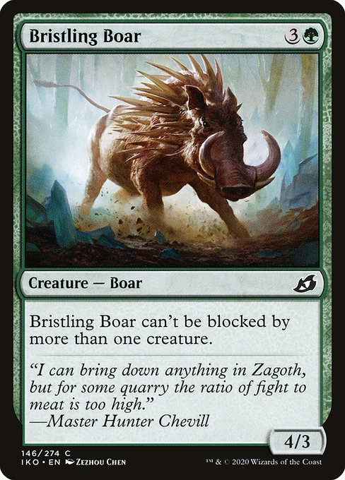 Bristling Boar (iko) 146