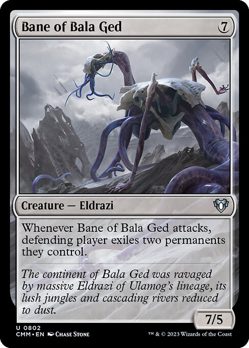 Bane of Bala Ged (Commander Masters #802)