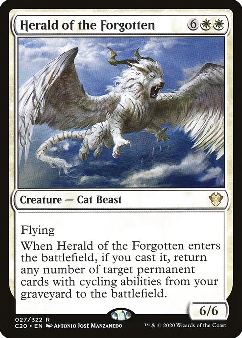 Herald of the Forgotten (Commander 2020 #27)