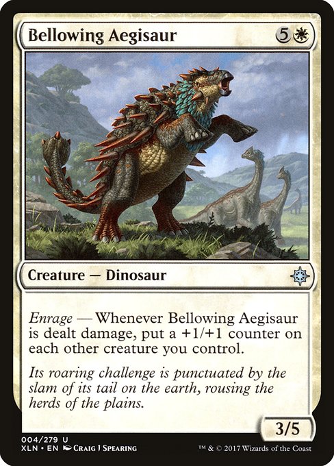 Bellowing Aegisaur (Ixalan #4)