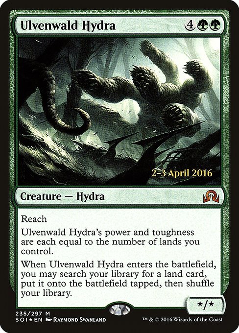 Ulvenwald Hydra (Shadows over Innistrad Promos #235s)