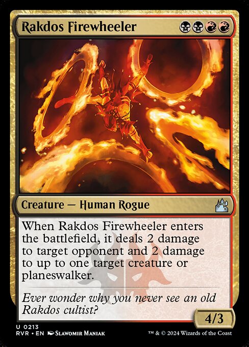 Rakdos Firewheeler (rvr) 213