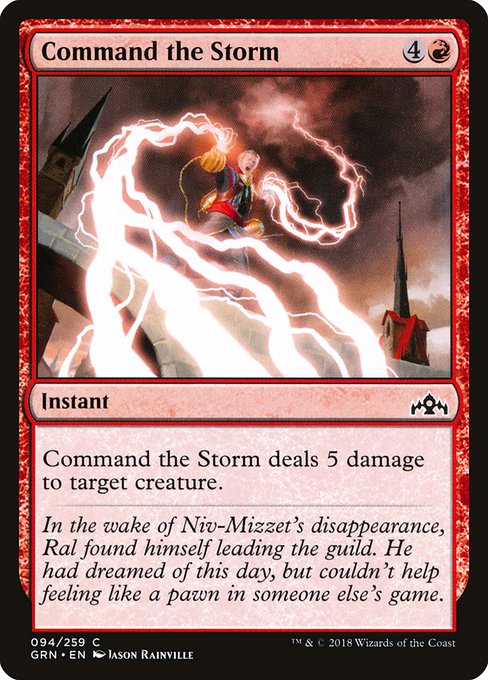 Command the Storm (Guilds of Ravnica #94)