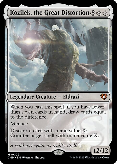 Kozilek, the Great Distortion (Commander Masters #2)