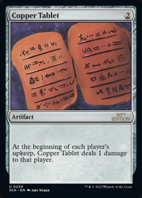 Copper Tablet (30th Anniversary Edition #234)