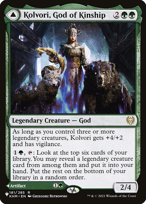 Kolvori, God of Kinship // The Ringhart Crest (plst) KHM-181