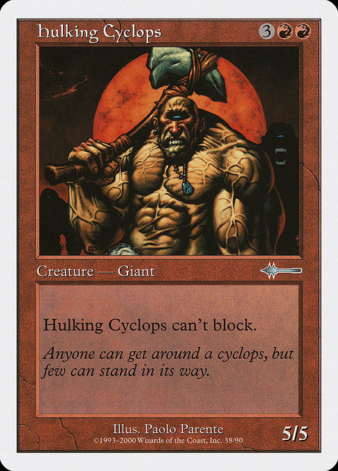 Cyclope lourdaud|Hulking Cyclops