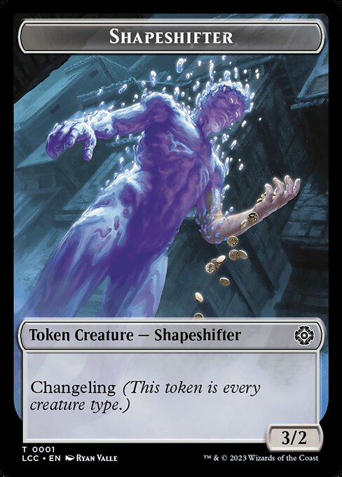 Shapeshifter (The Lost Caverns of Ixalan Commander Tokens #1)